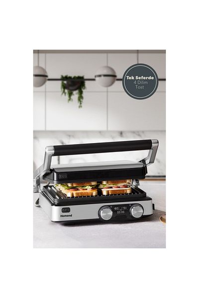 HOMEND Grilliant 1340H - Inox Toast and Grill Set