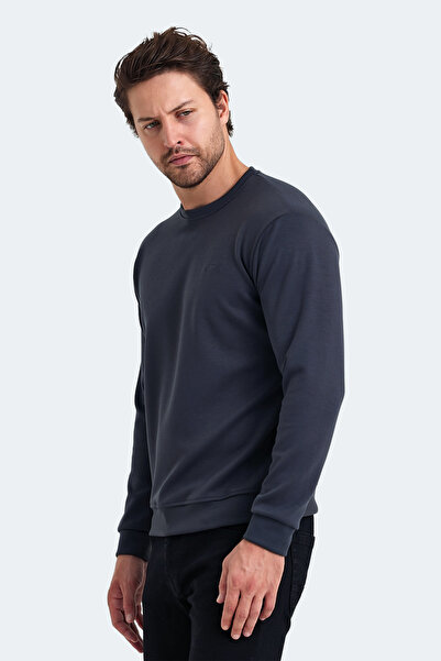 Slazenger KLARIS I Erkek  Gri Sweatshirt