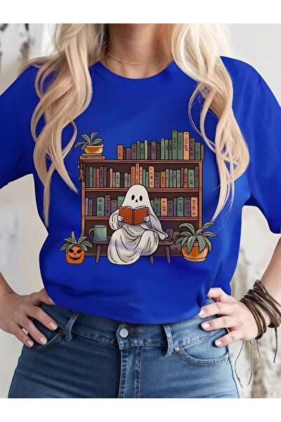 over head oh Kobalt plava plava polica za knjige Ghost Sa deznom Oversize kro...