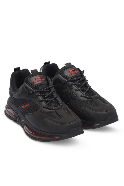 Slazenger GRANT pentru bărbați în aer liber - negru roșu