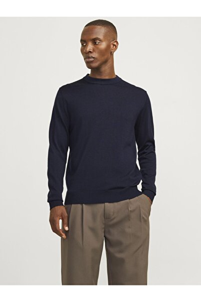 Jack & Jones Premium Strickpullover mit Rundhals Einfarbig Strickpullover mit Rundhals