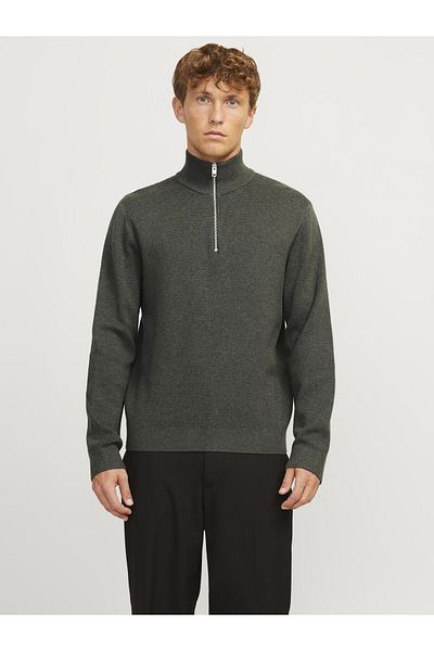 Jack & Jones Premium Viertel-reißverschluss Einfarbig Viertel-reißverschluss