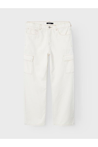 Limited by Name It Cargohose mit weitem Bein