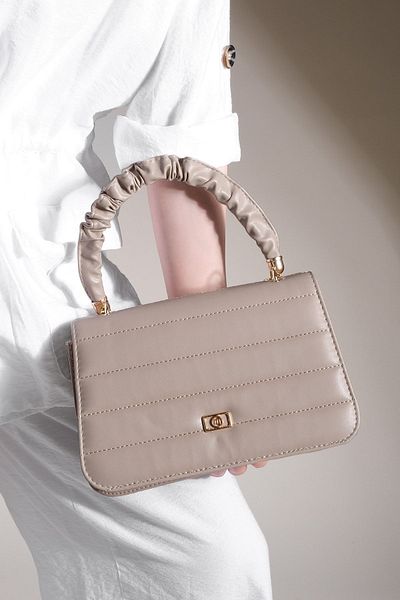 Marjin Women's Hand&Shoulder Bag Crossbody Bag Lenci mink