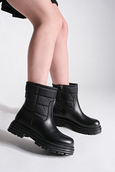 Marjin Dámské denní boty se silnou podrážkou Osya Black