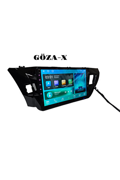 GÖZAX Corolla Mutimedya Double Ekran 2013/2016 10 Inç 4 Rem 64hafıza