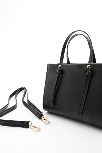Marjin Women's Hand&Shoulder Bag Retul Black