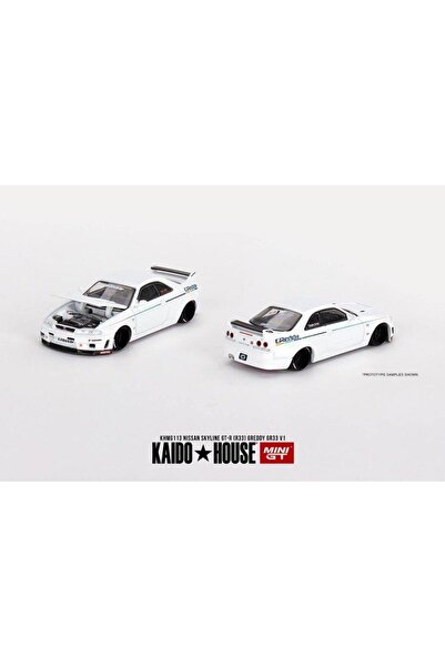 mini gt Kaido 1/64 Nissan Skyline GT-R (R33) Greddy GR33 V1