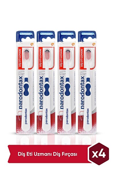 Parodontax فرشاة أسنان لخبير اللثة، 4 عبوات