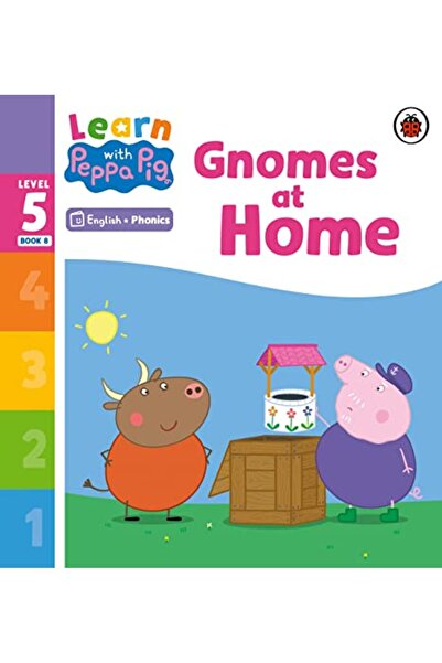 Penguin Random House تعلم مع Peppa Phonics المستوى 5 الكتاب 8 Gnomes At Home ...