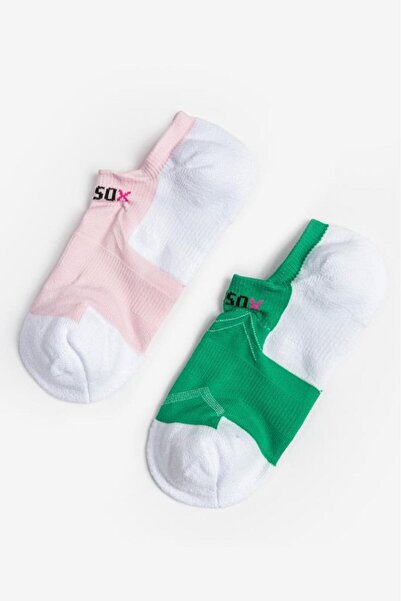 Bolero 2'li Kadın Görünmez Kısa Spor Çorap