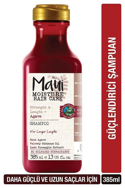 Maui Agave Nectar Strengthening Shampoo - 385 ml