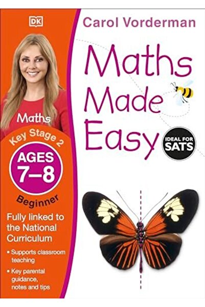 Penguin Random House الرياضيات سهلة للأطفال من سن 78 عامًا، المرحلة الابتدائي...