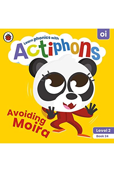 Penguin Random House كتاب Actiphons المستوى 2، الكتاب 24، تجنب مويرا، تعلم الصوتيات وكن نشطًا مع Actiphons
