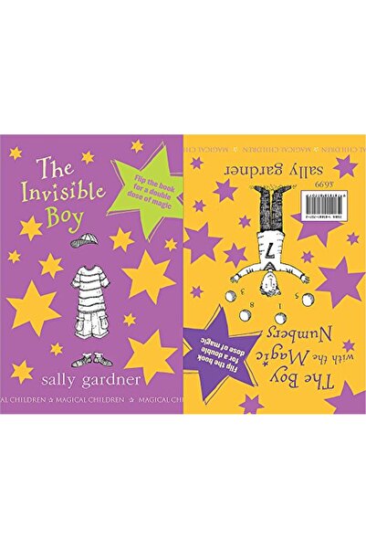 Hachette كتاب سحري للأطفال مكون من كتابين في كتاب واحد، الصبي الخفي مع الأرقام السحرية