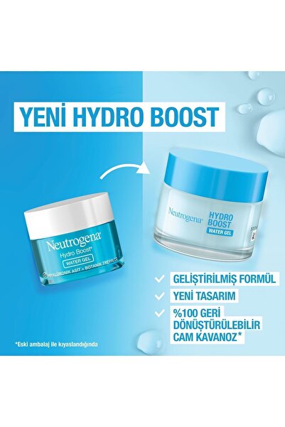 Neutrogena Hydro Boost Water Gel Normal Ciltler Için Nemlendirici 50 ml X 2 Adet