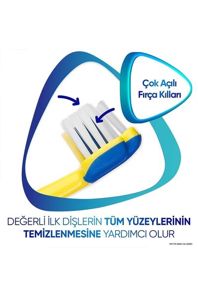 Sensodyne Promine 0-2 Yaş Bebekler İçin Ahtapot Karakterli Diş Fırçası Ekstra Yumuşak x 2 Adet