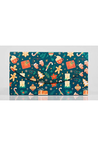 4nio دفتر رسائل عيد الميلاد الأخضر المختلط