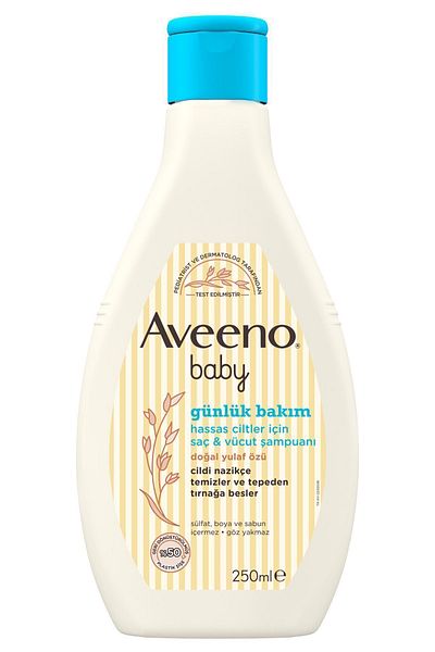 AVEENO Baby Hair and Body Washing Gel 250 ml