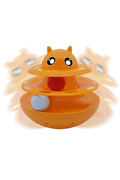 Nunbell Food with Bowl - Non-lying Rocking Cat Dog Toy