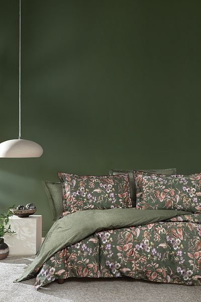 Yataş Green Olender Oversized Duvet Cover Set