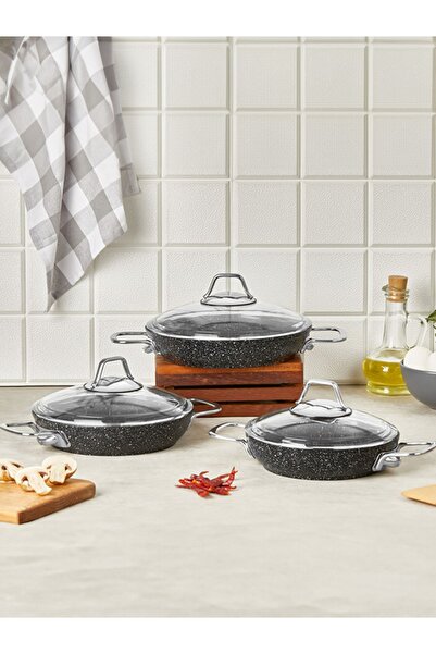 FALEZ BLACK LINE 6 PARCA SAHAN SET