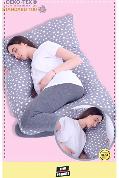 OMZ Supported Pillow for Pregnant Women - Back, Hip, Leg and Belly Support