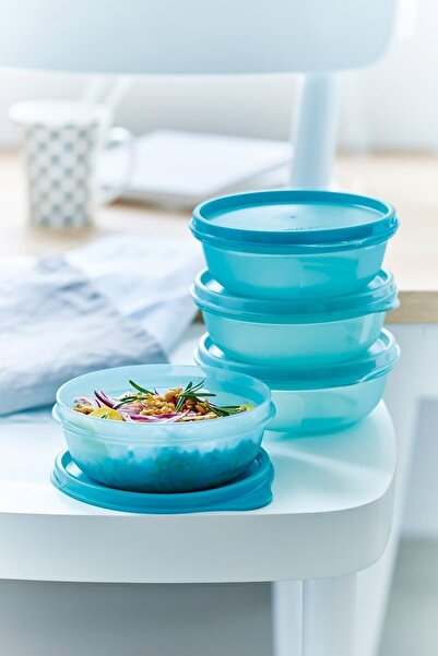 Tupperware مجموعة حاويات تخزين وخدمة مكونة من 4 قطع 300 مل