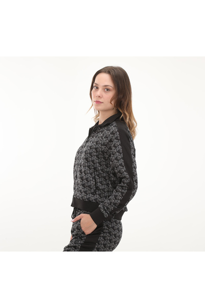 Puma 625601-01 Puma T7 Aop Track Jacket Kadın Ceket Siyah