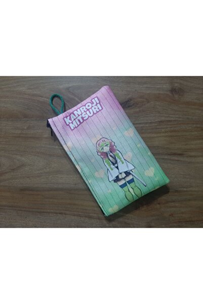 owl bag Suport pentru stilou cu model Demon Slayer Kanroji Mitsuri - Portofel