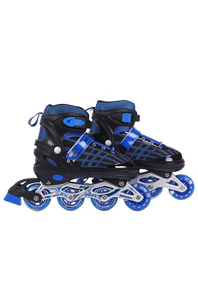 Endless EL1025 Inline Adjustable Skates | M | Size 34 EUR (UK 1.5) - 38 EUR (UK 5) for 6 to 12 age