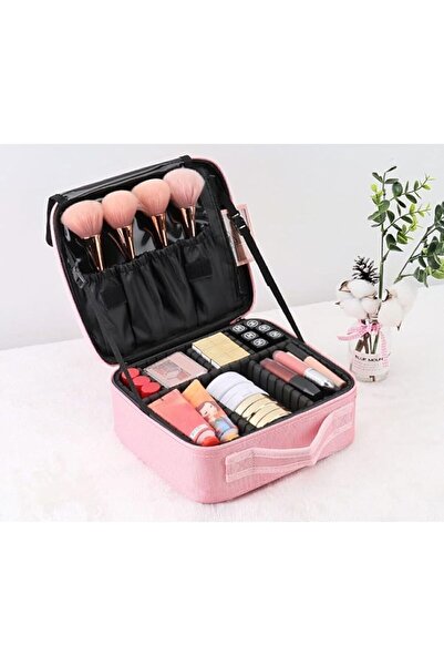 CEDAN Козметична чанта за съхранение с голям капацитет за пътуване - Органайз...