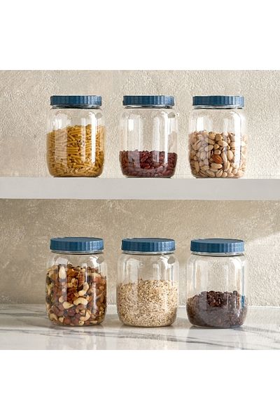 Home Box Spectra Pet 6-Piece Small Container Set - 1 L