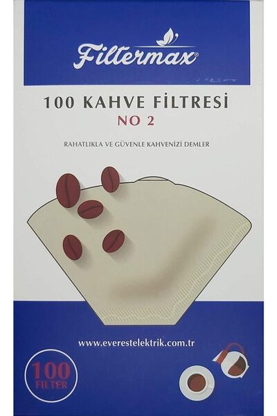 2 Numara Filtre Kahve Kağıdı 3 Paket X 100 Craft