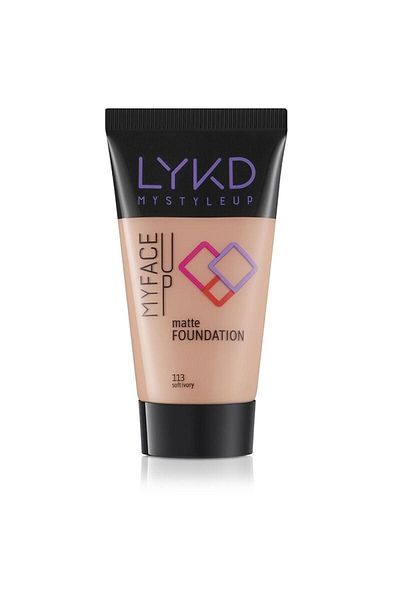 lykd Velvety, Matte Foundation 113