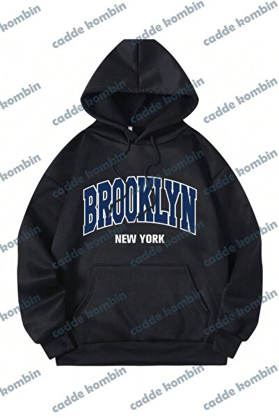 caddekombin غطاء رأس من الصوف للجنسين مطبوع عليه بروكلين نيويورك