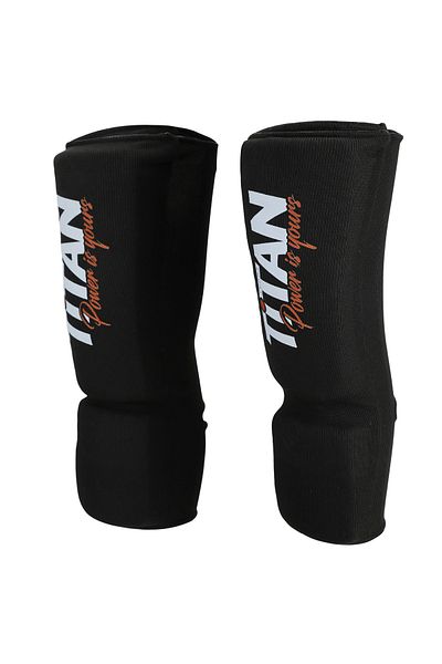 Titan Sport دعامة حماية للقدم من القماش الأسود