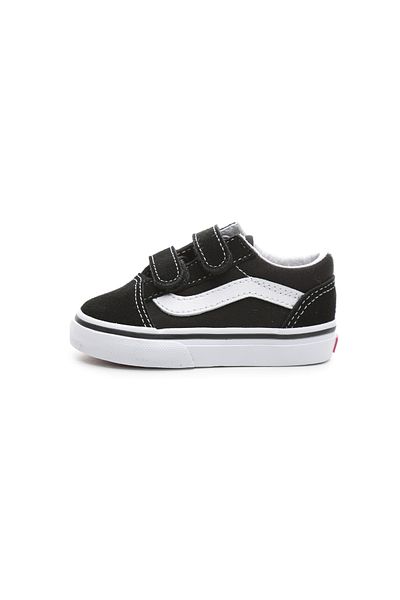 Vans 000D3YBLK1-R Vans Old Skool V Baby Casual Shoes Black