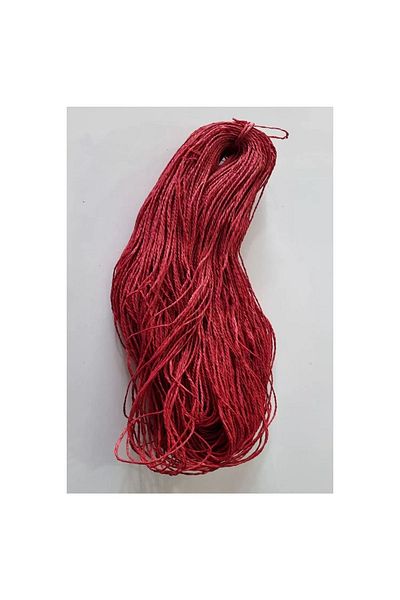 OzanTuhafiye Red Color Paper Rope 1 Tie 24