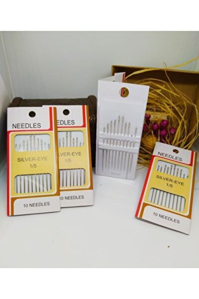 Zedhobi 10'lu Dikiş Iğnesi Seti Her Türlü Dikiş Nakış Işlemleri Için