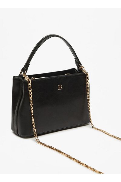 Flora Bella by Shoexpress Flora Bella Solid Shoulder Bag with Chain Strap and Handle
