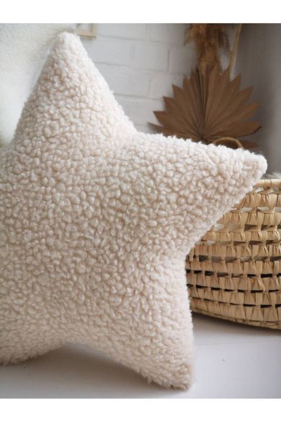 EYPRICH Star Teddy Decorative Girdle Pillow