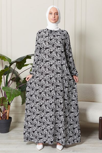 fistan Φόρεμα Mother's Hidžáb - Mevlane Bell, Βαμβακερή βισκόζη, Μεγάλη γκάμα μεγεθών, Ρούχα προσευχής