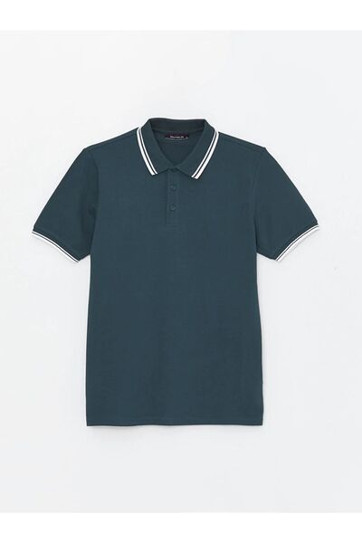 LC Waikiki Ανδρικό μπλουζάκι LCWAIKIKI Classic Polo γιακά με κοντό μανίκι Pique