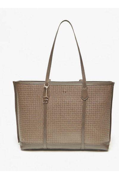 Flora Bella by Shoexpress Flora Bella Solid Tote Bag with Double Handle and Magnetic Closure