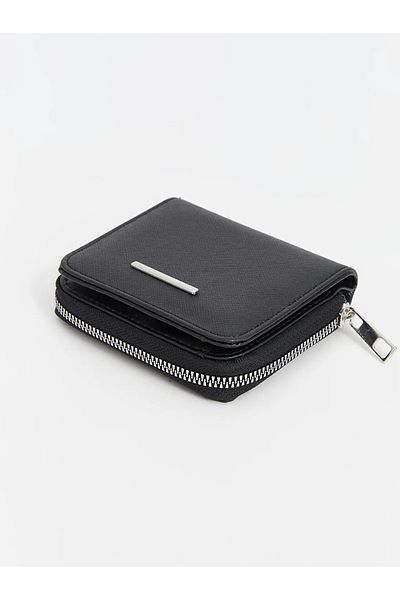 LC Waikiki Black Leather Look Lcw Accessories Women's Wallet