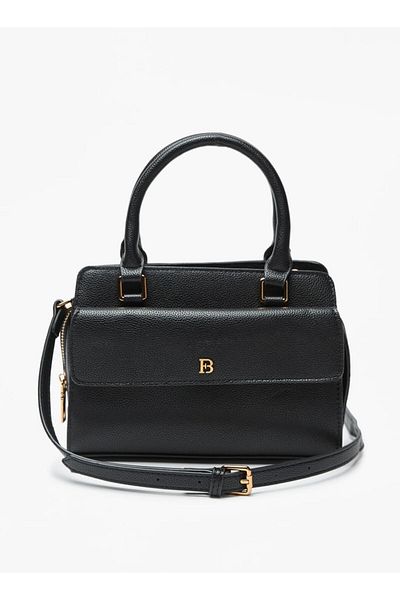 Flora Bella by Shoexpress Flora Bella Textured Tote Bag with Detachable Strap and Zip Closure