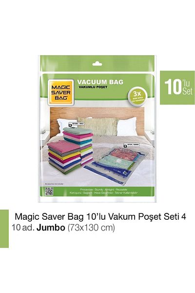 Magic Saver Bag 10 Vacuum Bag Set-4