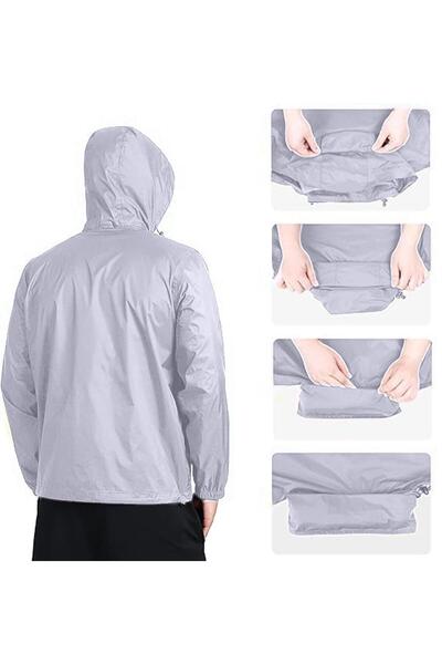 GHASSY CO. Ghassy Co. Ανδρικό Pro - Αδιάβροχο με ελαφριά κουκούλα και κρυφή εσωτερική επένδυση