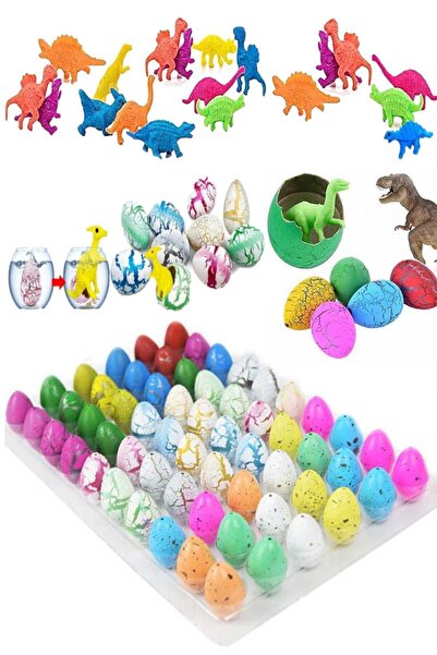 Ax Axentia 6 Adet Dinazor Animal Yumurtası Renkli Çatlayan Yumurtalar Ve Büyü...